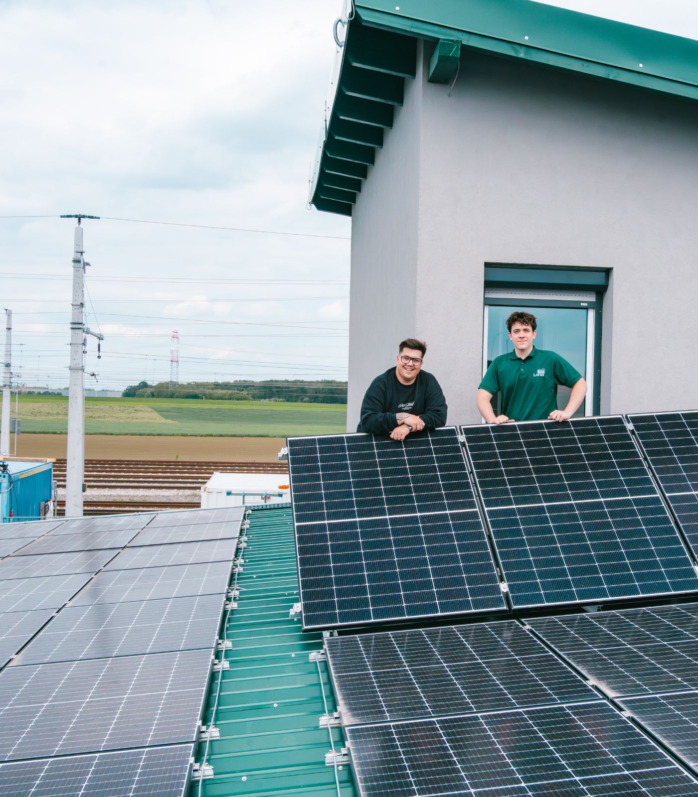 Photovoltaikanlage mit 20 kWp Leistung Photovoltaikanlage mit 20 kWp Leistung